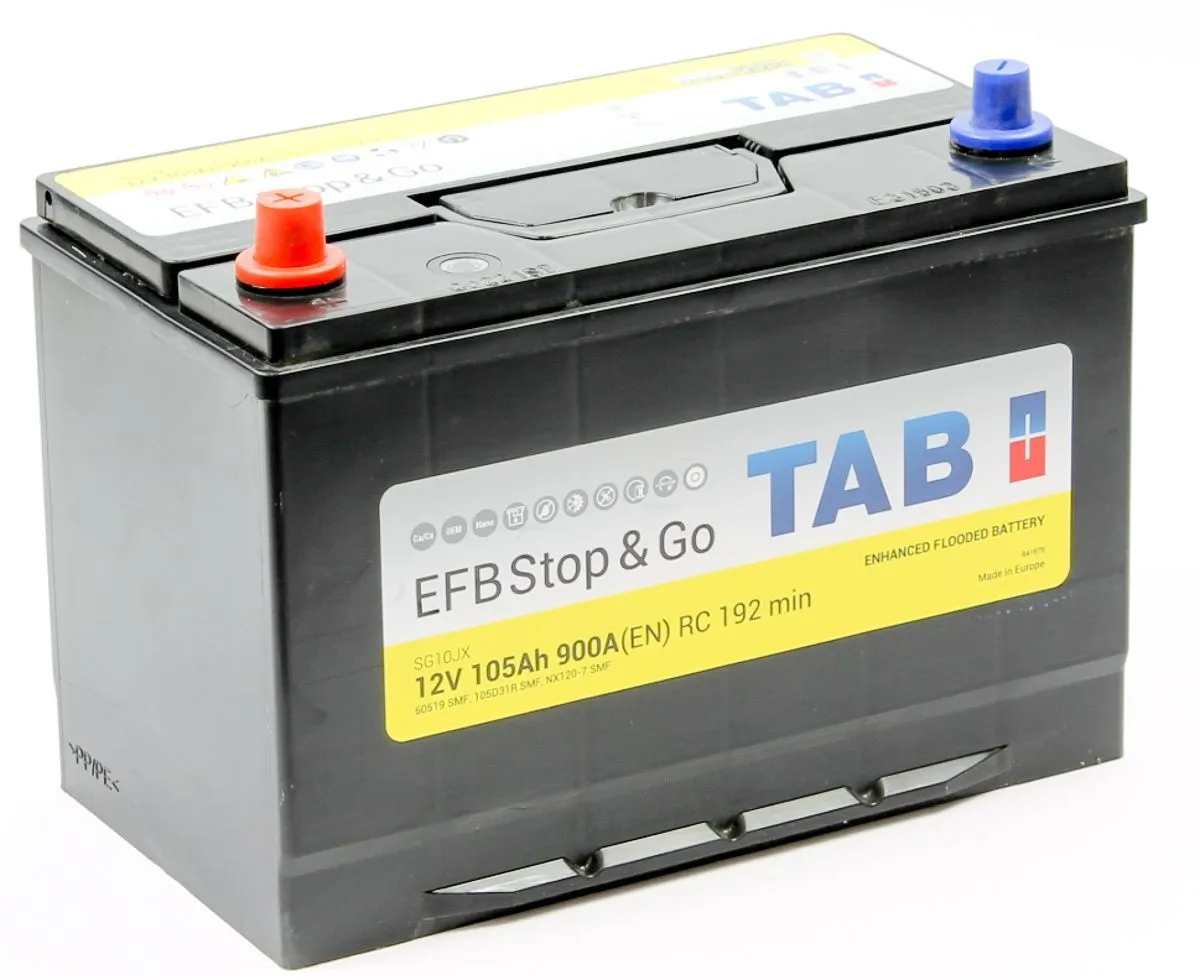 Аккумулятор TAB EFB Stop&Go 6СТ-105.1 яп.ст.