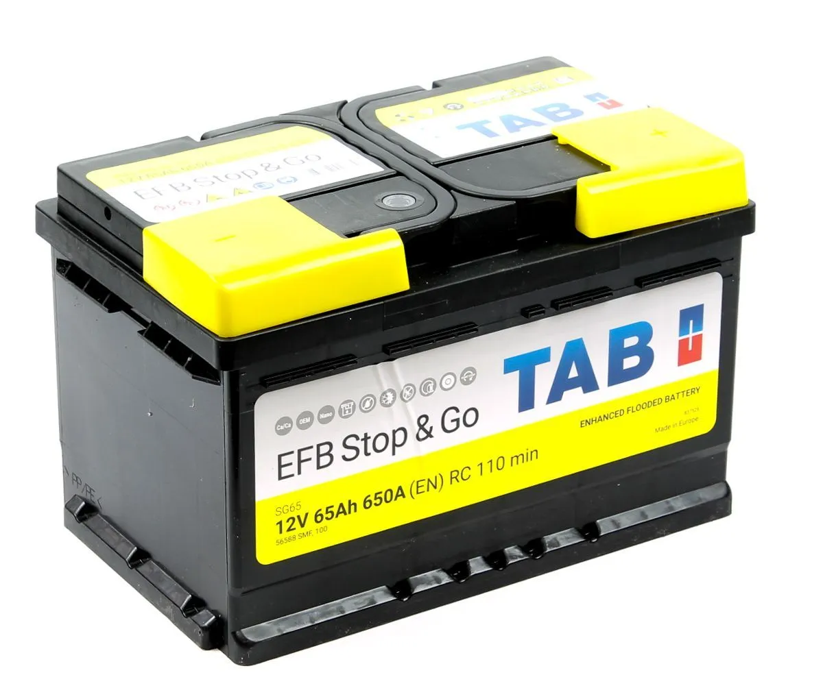 TAB EFB Stop & Go 6СТ-65.0 низкий