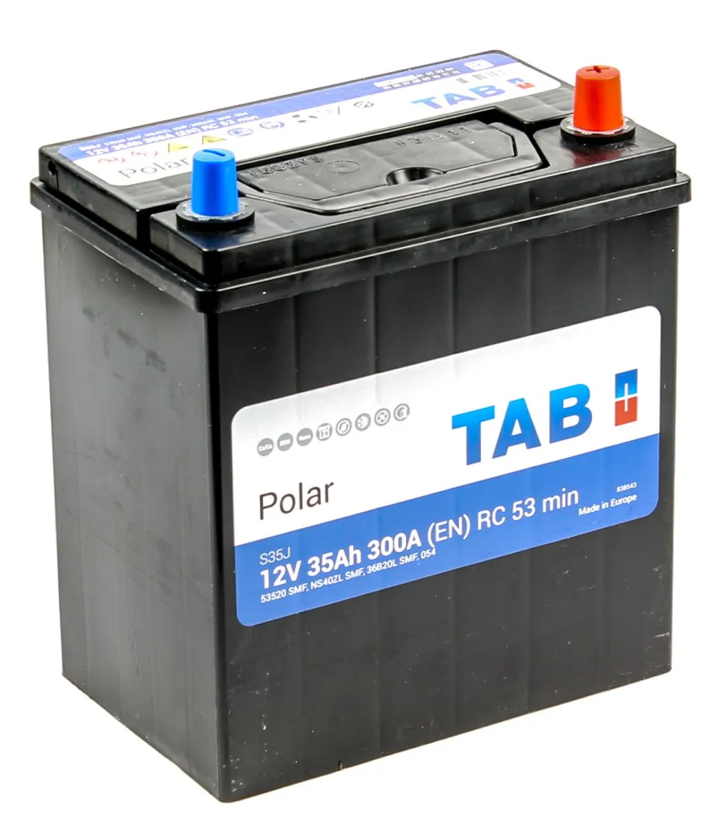 Аккумулятор TAB Polar 6СТ-35.1 (53522) яп. ст/тонк.кл.