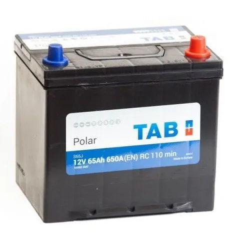 Аккумулятор TAB Polar 6СТ-65.0 яп. ст/бортик