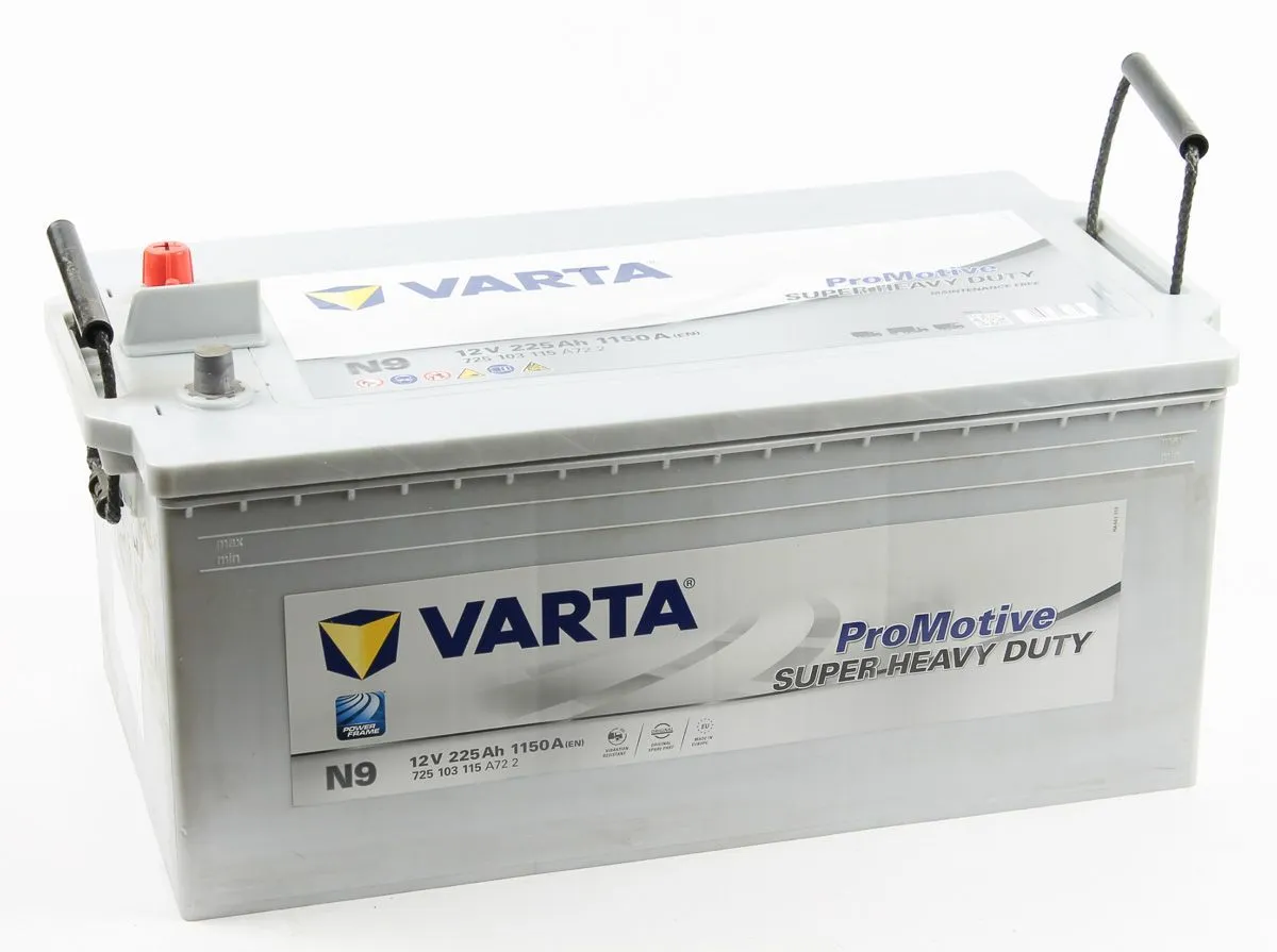 VARTA Promotive Super Heavy Duty 6СТ-225 евро.конус