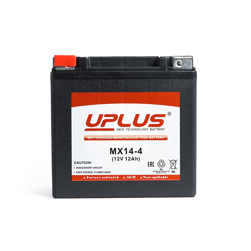 Аккумулятор UPLUS POWERSPORT AGM\VRLA Battery (Factory activated) MX14-4 12V/12Ач