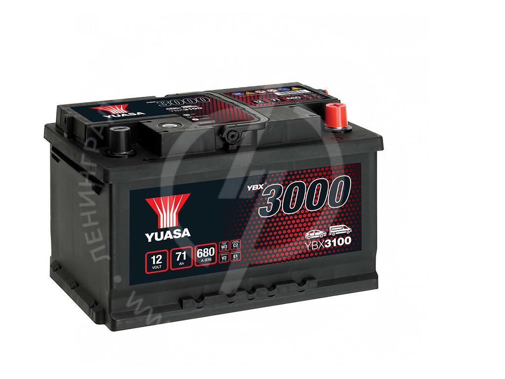 Аккумулятор YUASA SMF Batteries YBX3100 6СТ-71.0 (EUR)