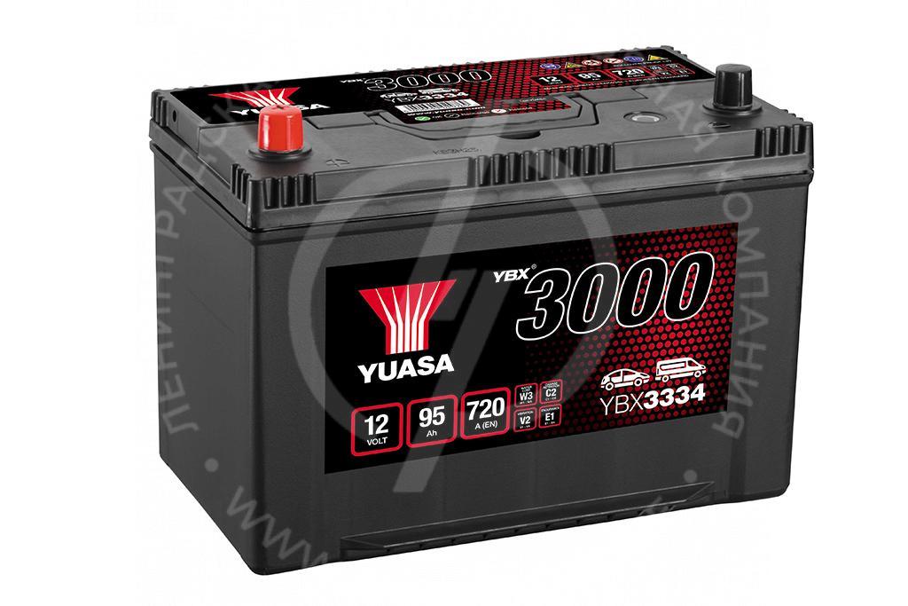 Аккумулятор YUASA SMF Batteries YBX3334 6СТ- 95.1 (JAP)