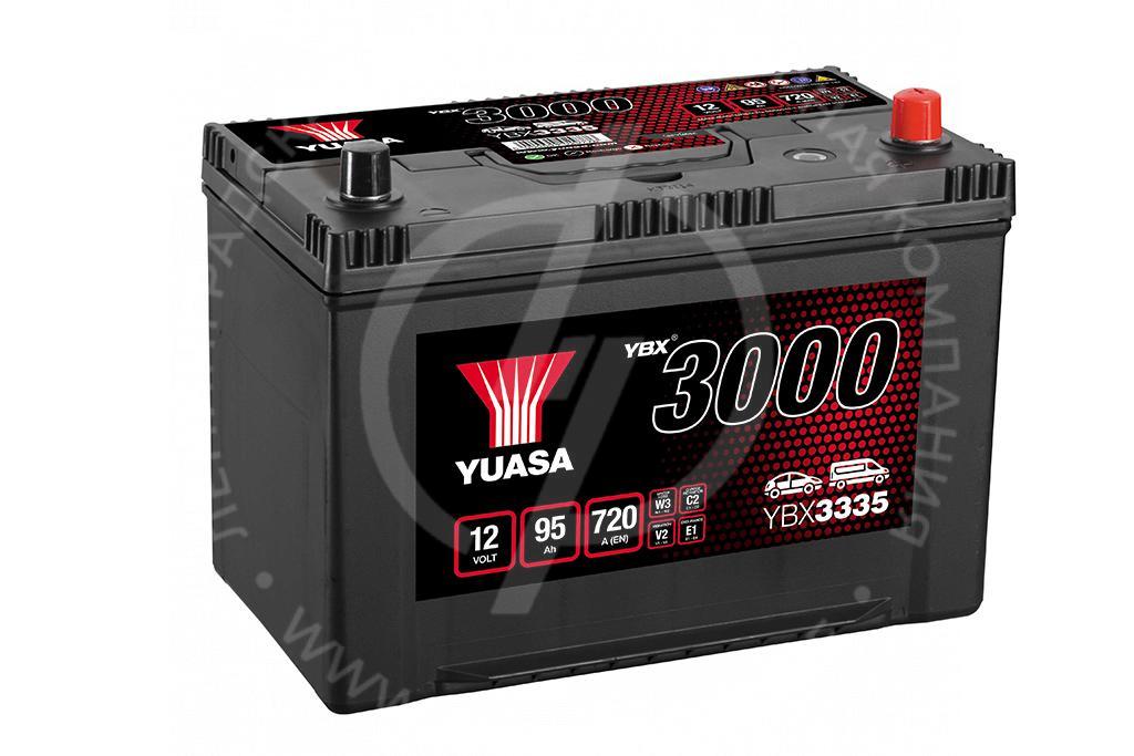 Аккумулятор YUASA SMF Batteries YBX3335 6СТ- 95.0 (JAP)