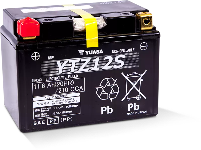 Аккумулятор YUASA High Performance MF VRLA Motorcycle Batteries YTZ12S(WC) 12V/11Ач