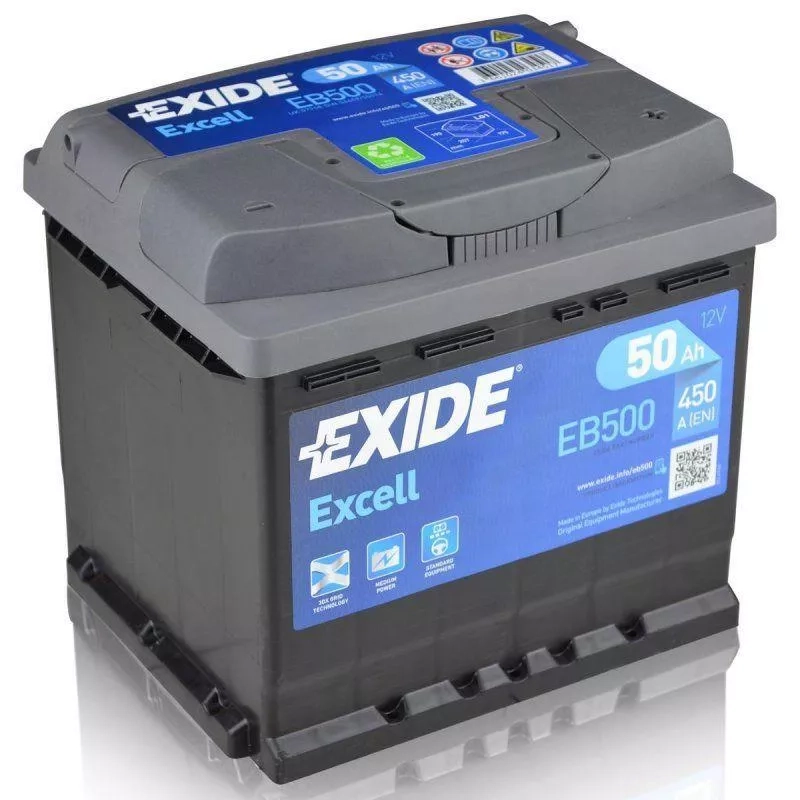 Аккумулятор Exide Excell EB500 6СТ-50.0