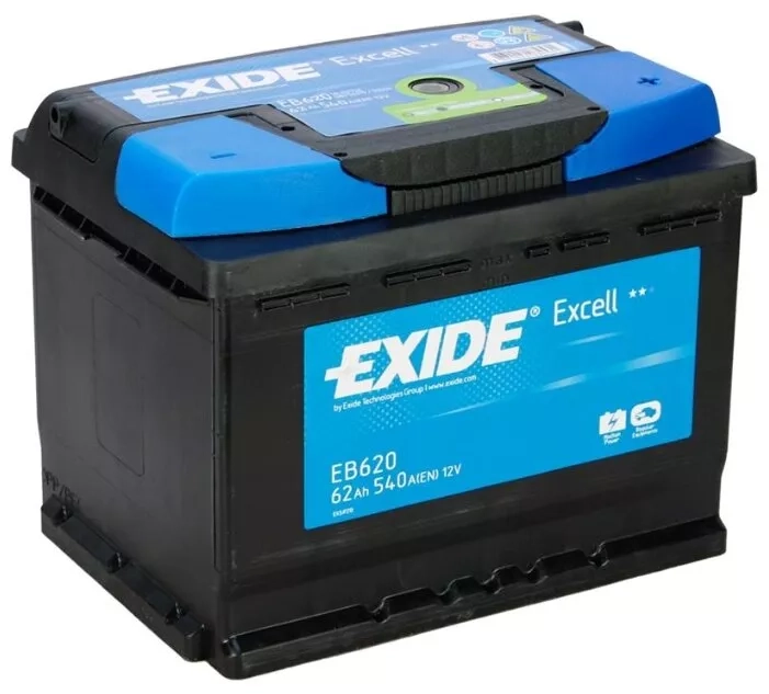 Аккумулятор Exide Excell EB620 6СТ-62.0