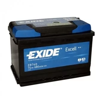 Аккумулятор Exide Excell EB740 6СТ-74.0