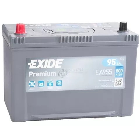 Аккумулятор Exide Premium EA955 6СТ-95.1