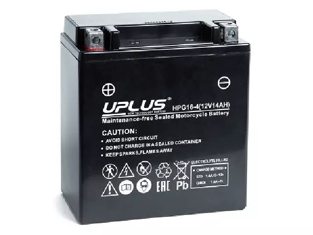 Аккумулятор UPLUS Nano Gel AGM\VRLA Battery (Factory activated) HPG16-4 12V/14Ач