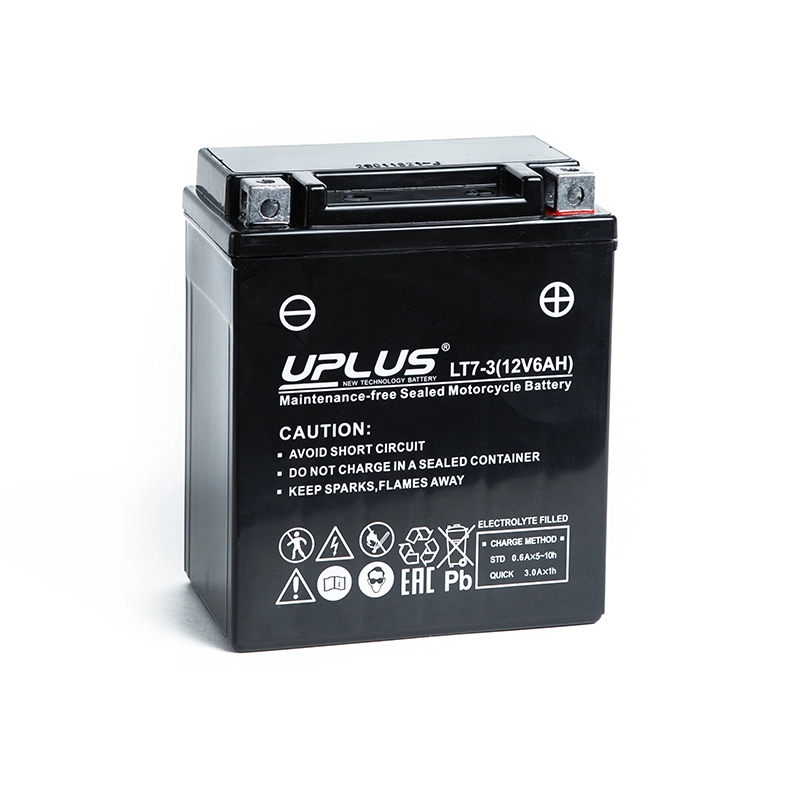 Аккумулятор UPLUS Super Start AGM\VRLA Battery (Factory activated) LT7-3 12V/6Ач