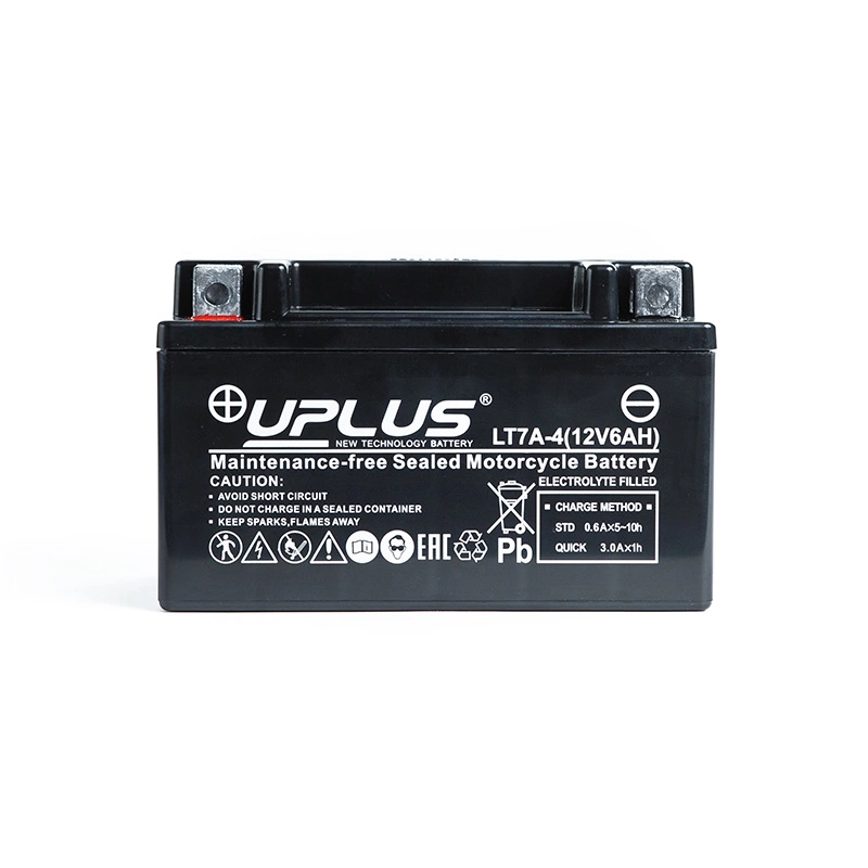 Аккумулятор UPLUS Super Start AGM\VRLA Battery (Factory activated) LT7A-4 12V/6Ач