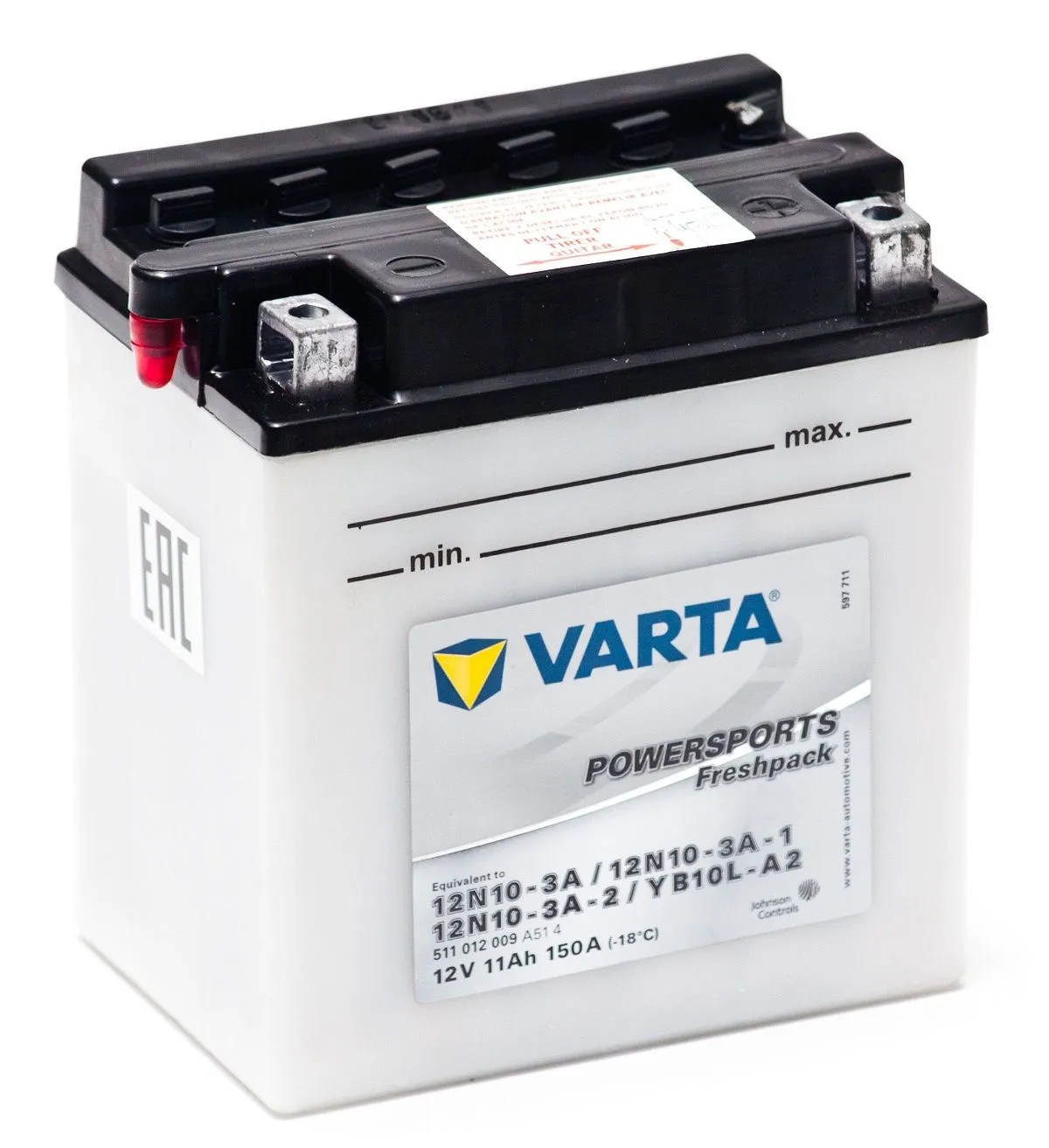 Аккумулятор VARTA POWERSPORTS FP 12V/11Ач