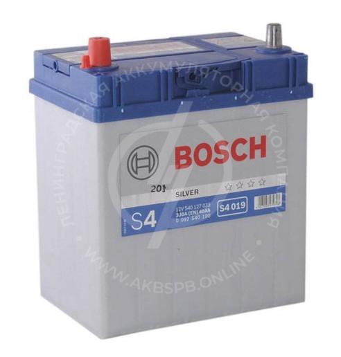 Аккумулятор BOSCH S4 Silver 6CT-45.0 S40210 (545 156 033) яп.ст.