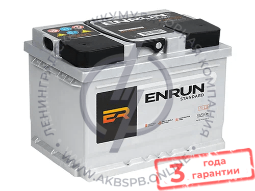 Аккумулятор ENRUN ES600 6СТ-60.0