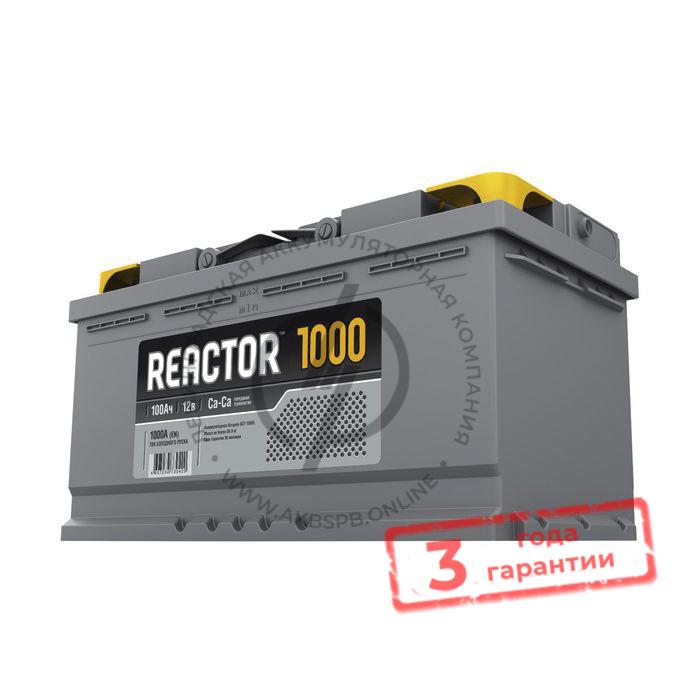 Аккумулятор REACTOR 6СТ- 100.0