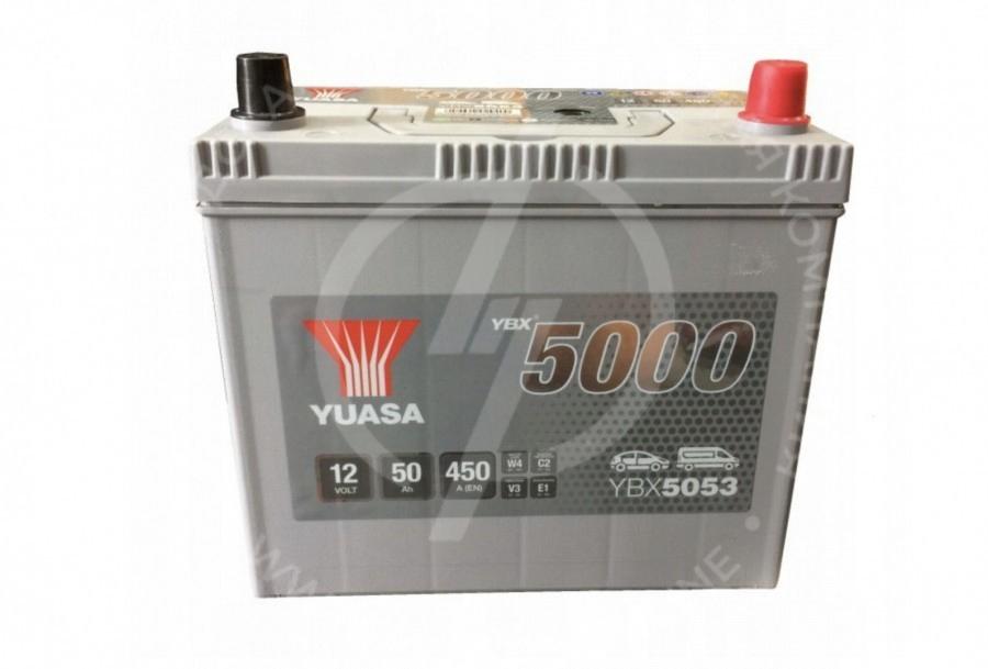 Аккумулятор YUASA Batteries YBX5053 6СТ-50.0 (JAP)