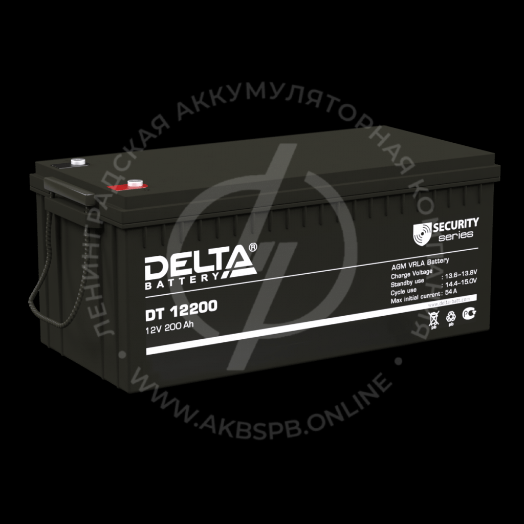 Delta DT 12200 12V/200Ач аккумулятор для слаботочных систем